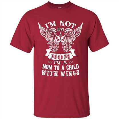 Mommy T-shirt I’m Not Just A Mom T-shirt Cardinal