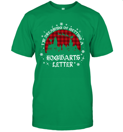 I'm Dreaming Of Getting A Hogwarts Letter Harry Potter T-Shirt T-Shirt Irish Green