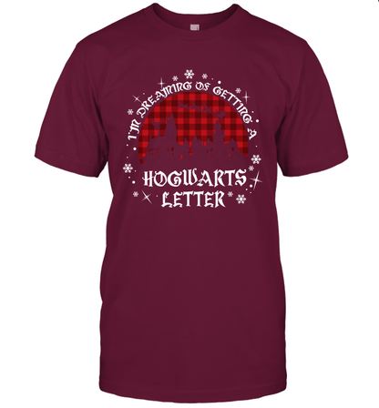I'm Dreaming Of Getting A Hogwarts Letter Harry Potter T-Shirt T-Shirt Maroon