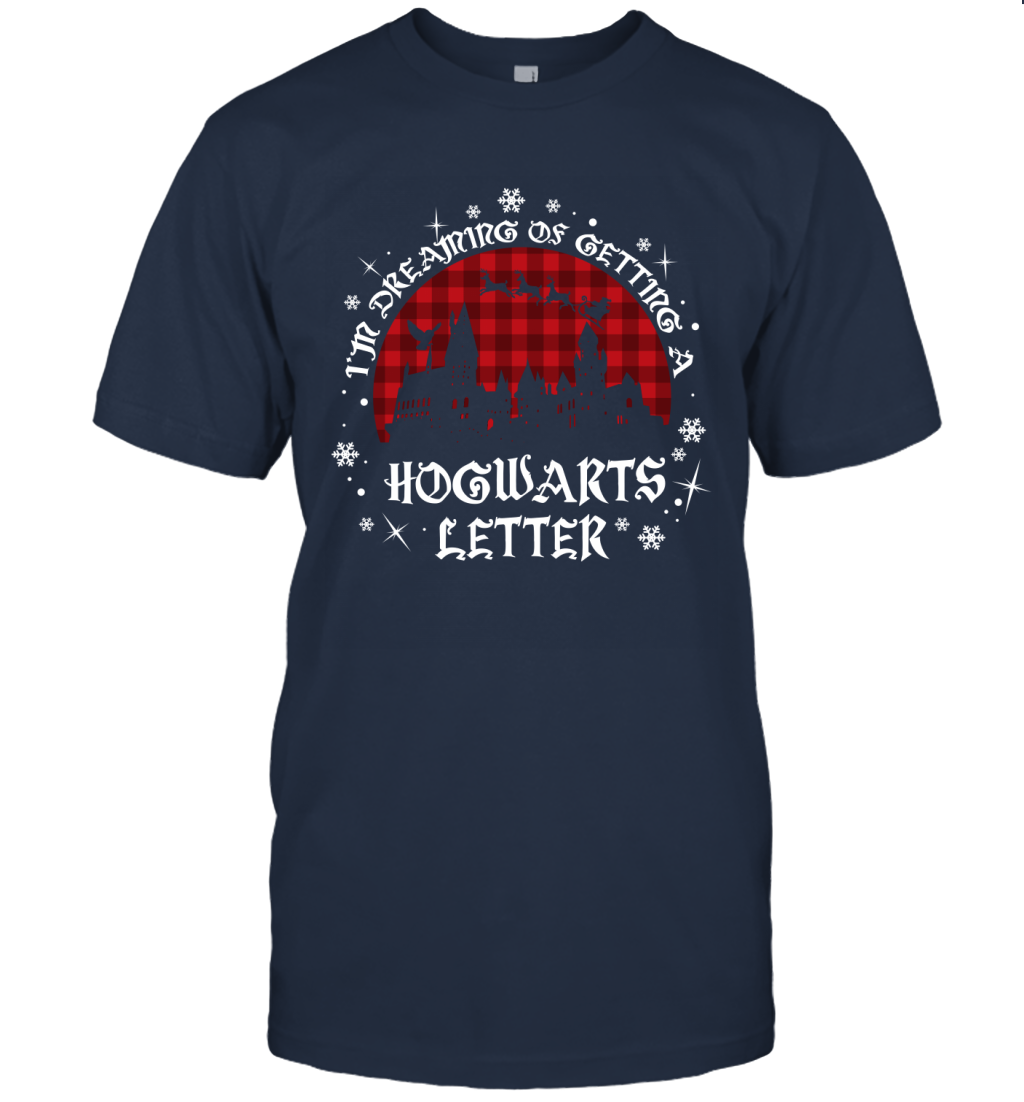 I'm Dreaming Of Getting A Hogwarts Letter Harry Potter T-Shirt T-Shirt Navy