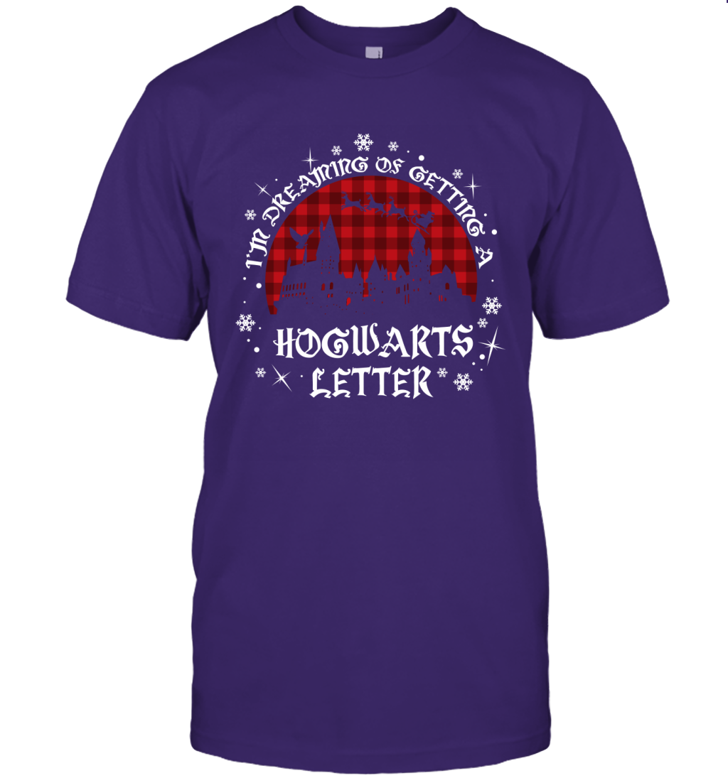 I'm Dreaming Of Getting A Hogwarts Letter Harry Potter T-Shirt T-Shirt Purple