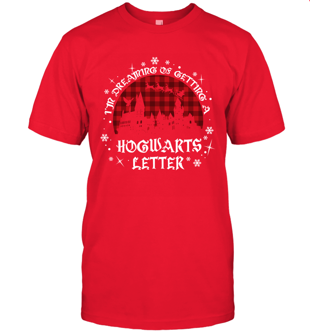 I'm Dreaming Of Getting A Hogwarts Letter Harry Potter T-Shirt T-Shirt Red