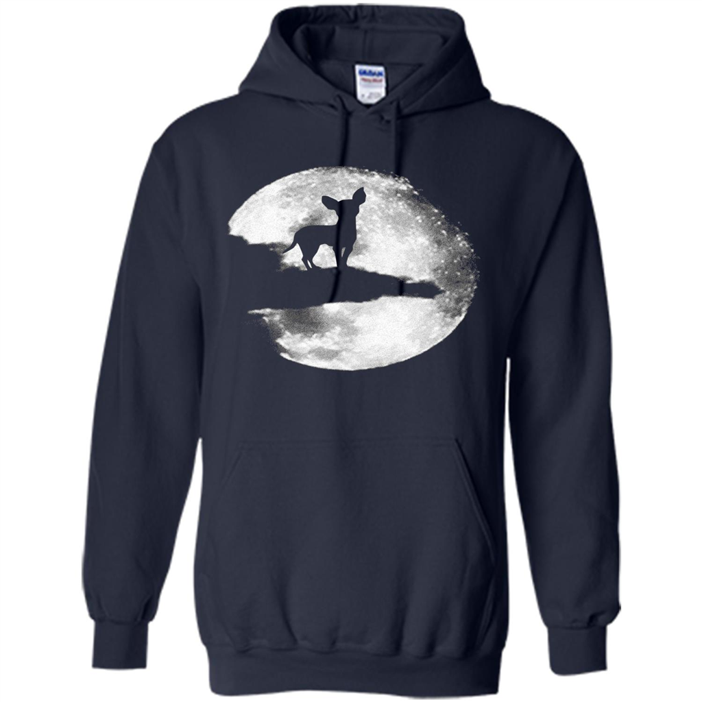Chihuahua And Moon Halloween T-Shirt