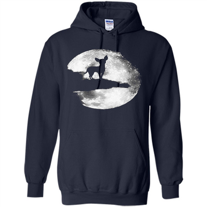 Chihuahua And Moon Halloween T-Shirt