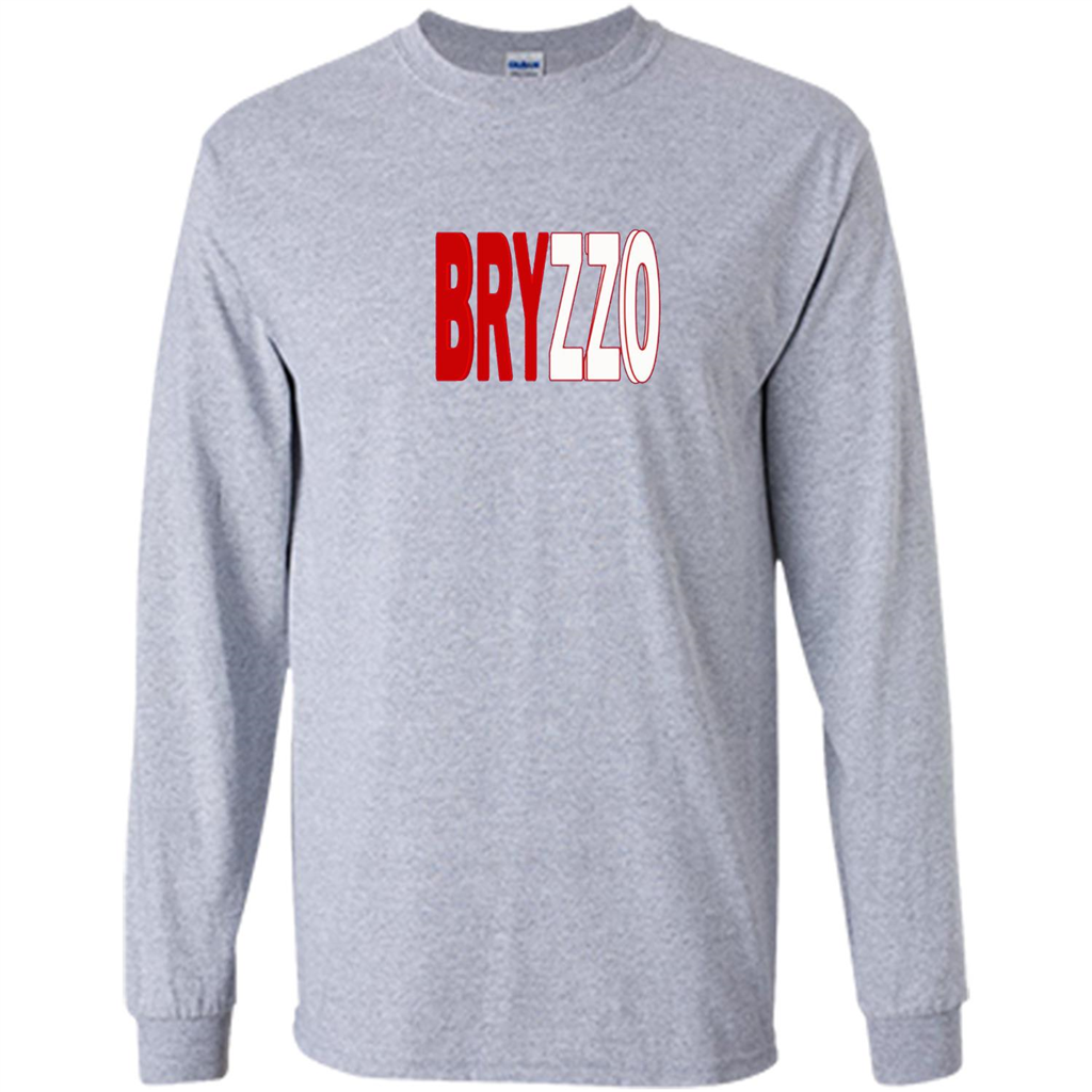 Bryzzo Bryant and Rizzo Funny Baseball T-shirt Sport Grey