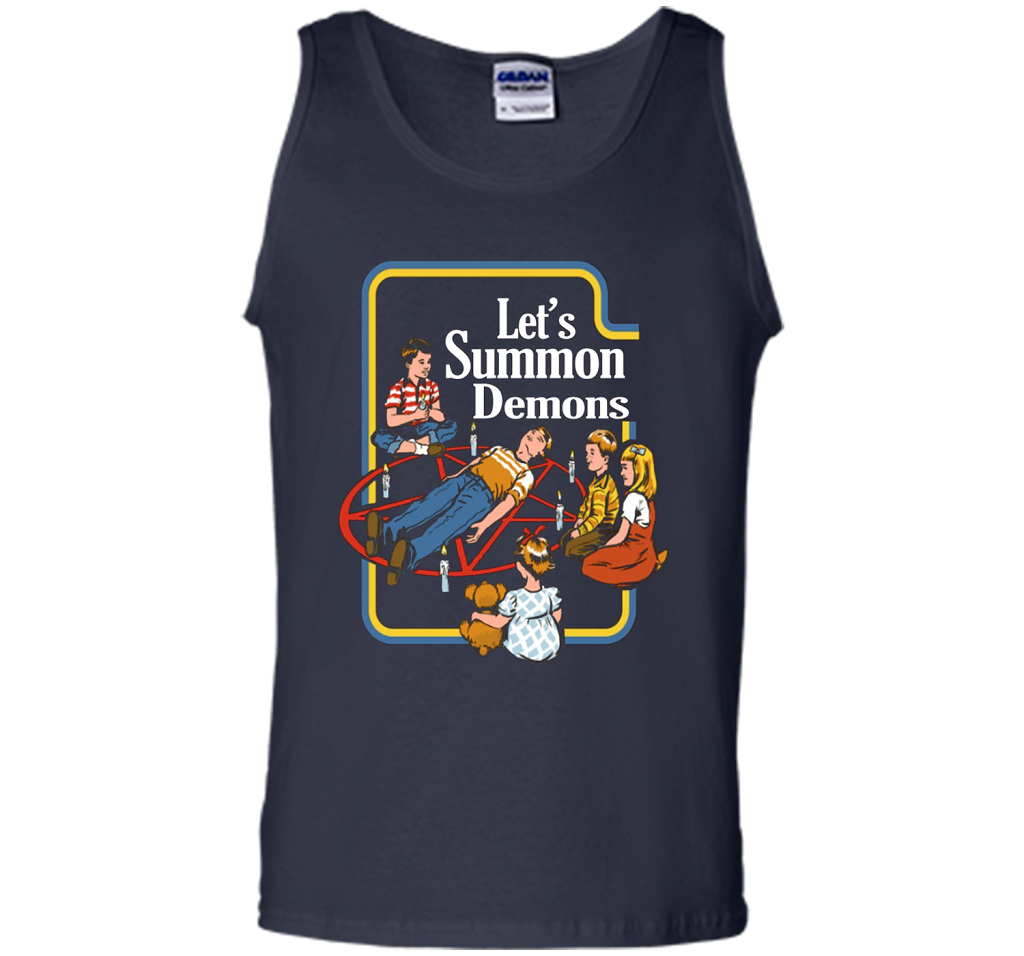 Let's Summon Demons T-Shirt Navy
