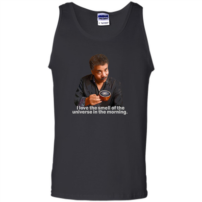 Neil Degrasse Tyson I Love The Smell Of The Universe T-Shirt Black