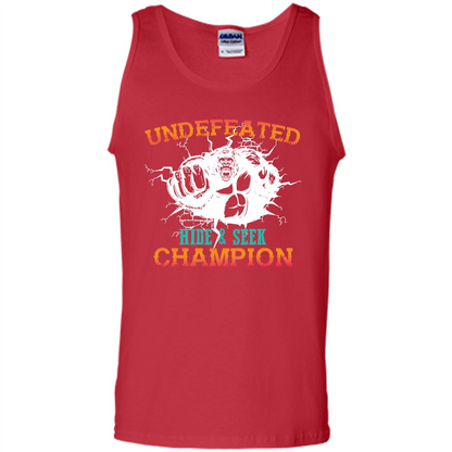Undefeated Hide and Seek Champion T-shirt Red