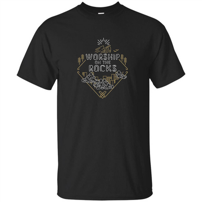 Official Worship On The Rocks 2017 Event T-Shirt Royal