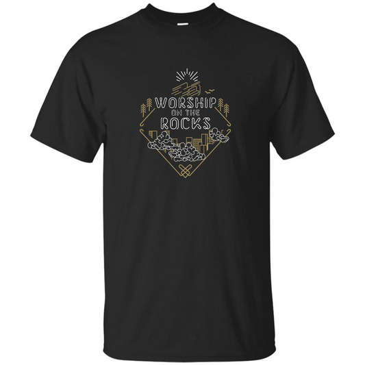 Official Worship On The Rocks 2017 Event T-Shirt Royal