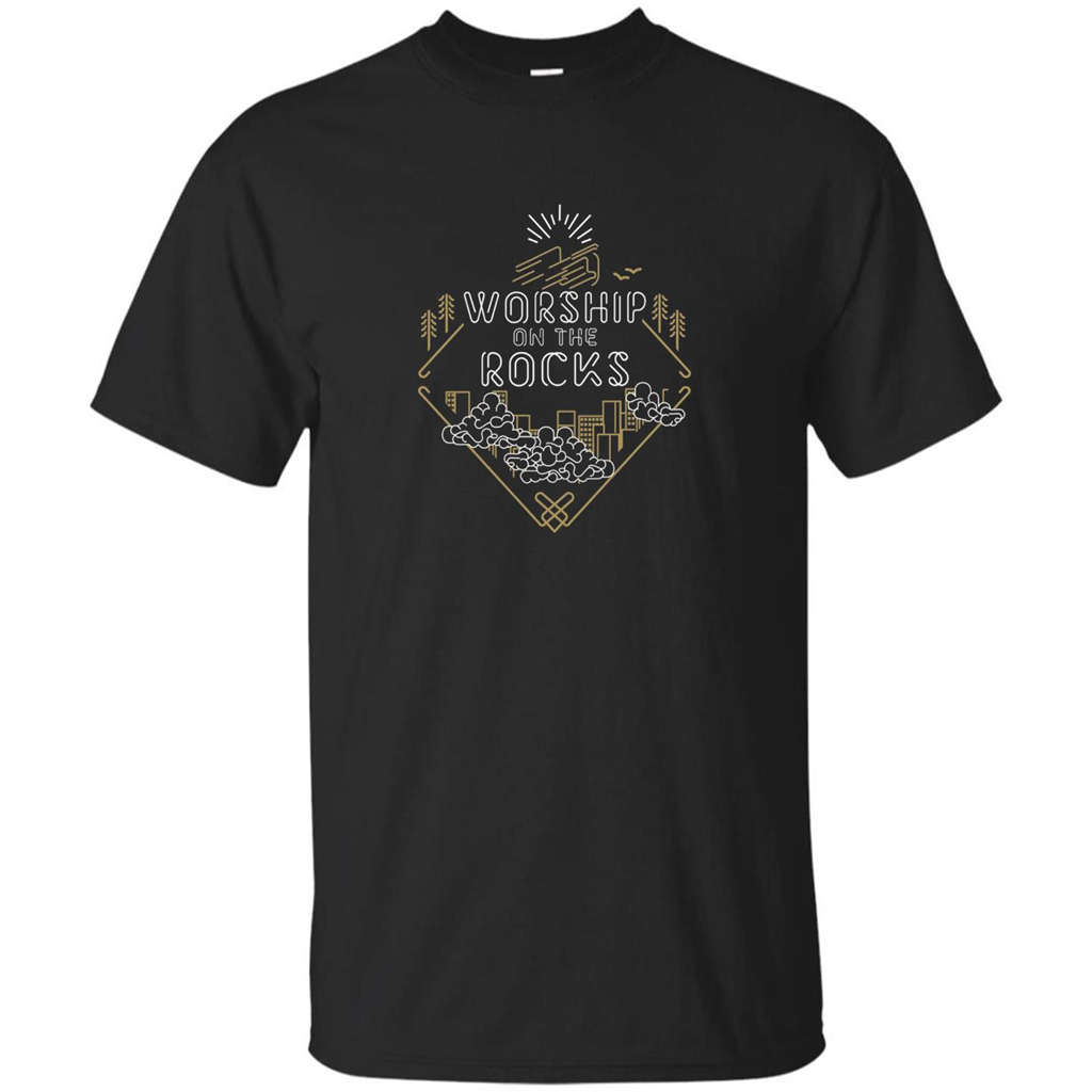 Official Worship On The Rocks 2017 Event T-Shirt