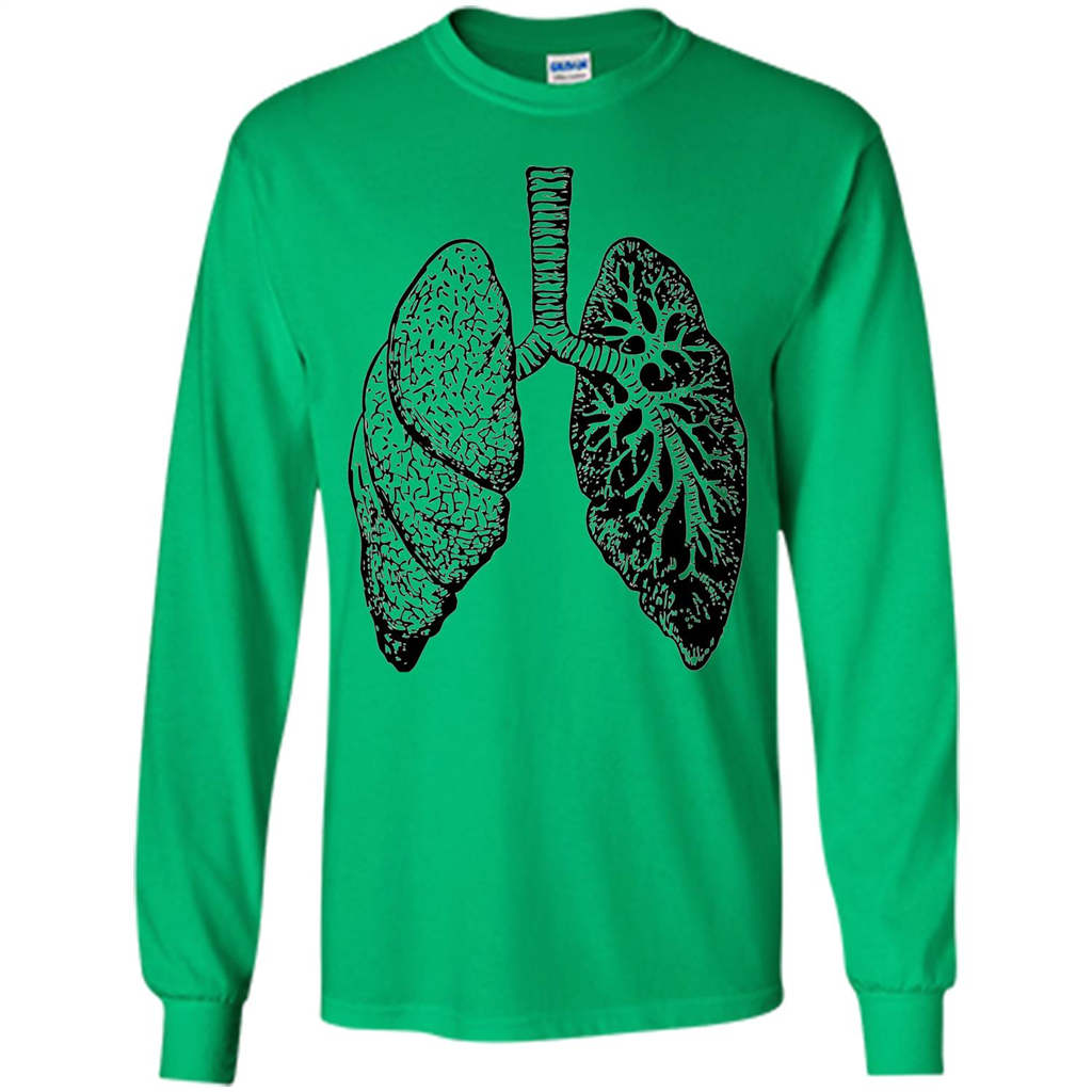 Lungs T-shirt Irish Green