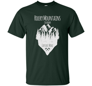 PREMIUM Rocky Mountains, Colorado - Souvenir T-Shirt t-shirt