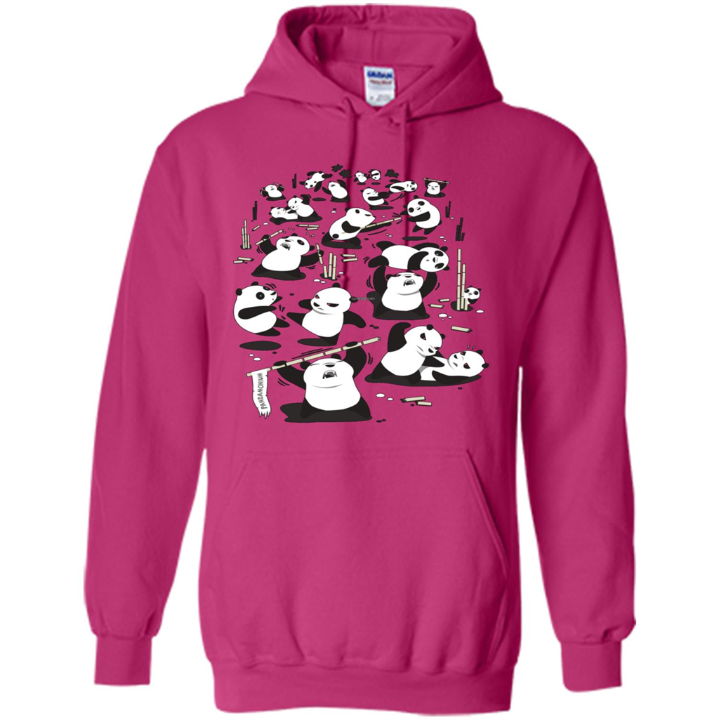 Cute Panda T-shirt Heliconia