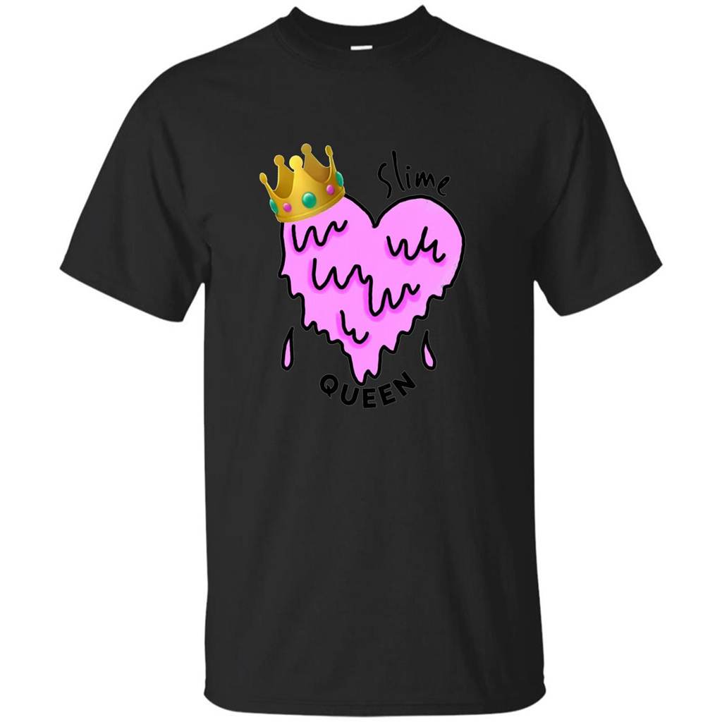 Slime Queen Heart T-Shirt Black