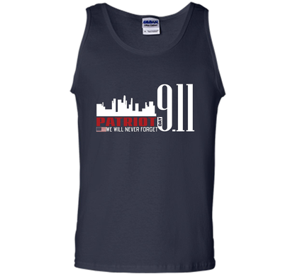 Patriot Day 911 Memorial We Will Never Forget TShirt t-shirt Navy