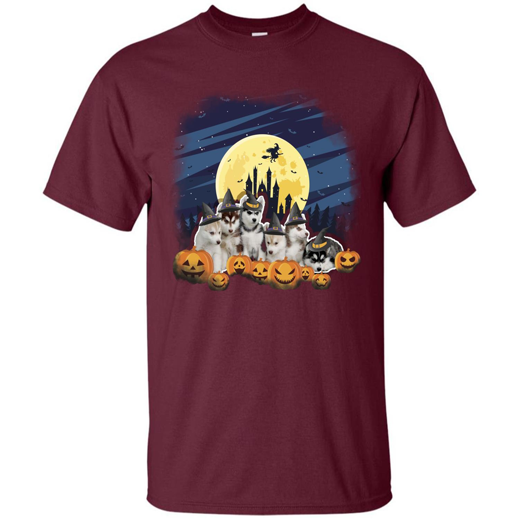 Halloween Alaska T-shirt Maroon