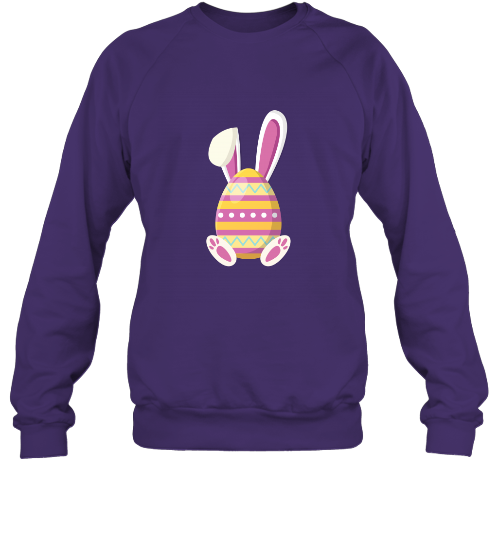 Easter Day Egg Rabbit Shirt Sweatshirt Purple