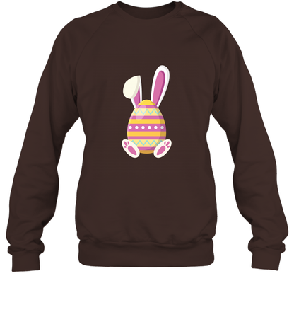 Easter Day Egg Rabbit Shirt Sweatshirt Dark Chocolate