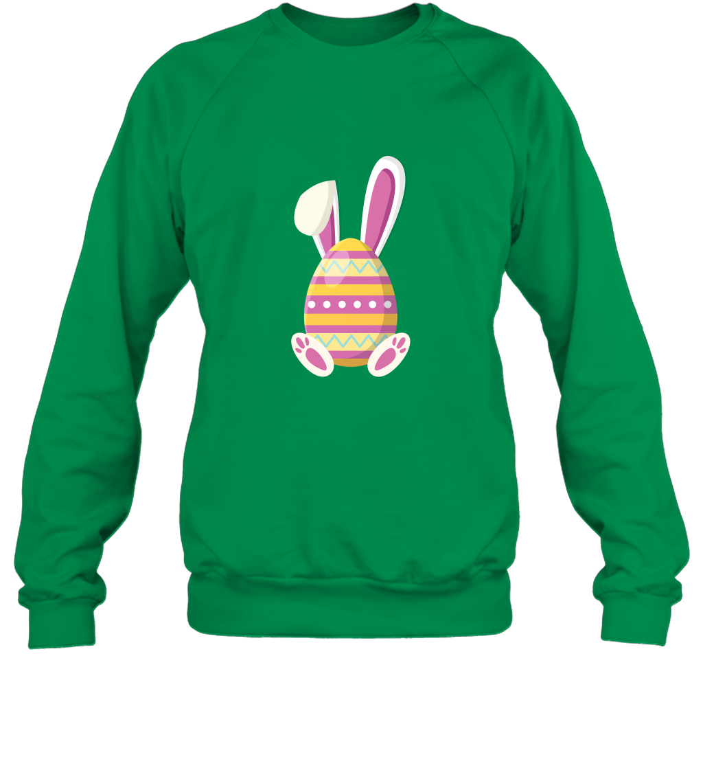 Easter Day Egg Rabbit Shirt Sweatshirt Irish Green