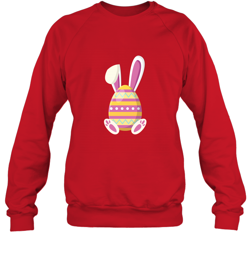 Easter Day Egg Rabbit Shirt Sweatshirt Red