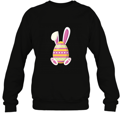Easter Day Egg Rabbit Shirt Sweatshirt Black