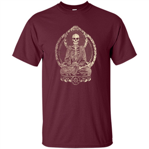 Starving Buddha - Weathered Halftone T-shirt