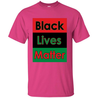 Black Lives Matter-T-shirt Heliconia