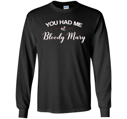 Funny Bloody Mary T-shirt Sunday Brunch T-shirt Black