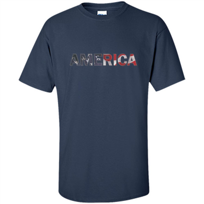 American Patriotism T-shirt Navy