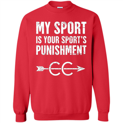 My Sport Is Your Sport's Punishment T-shirt Red