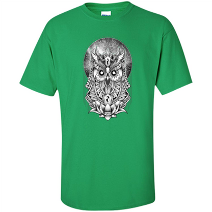 Venus Owl T-shirt Planet Irish Green