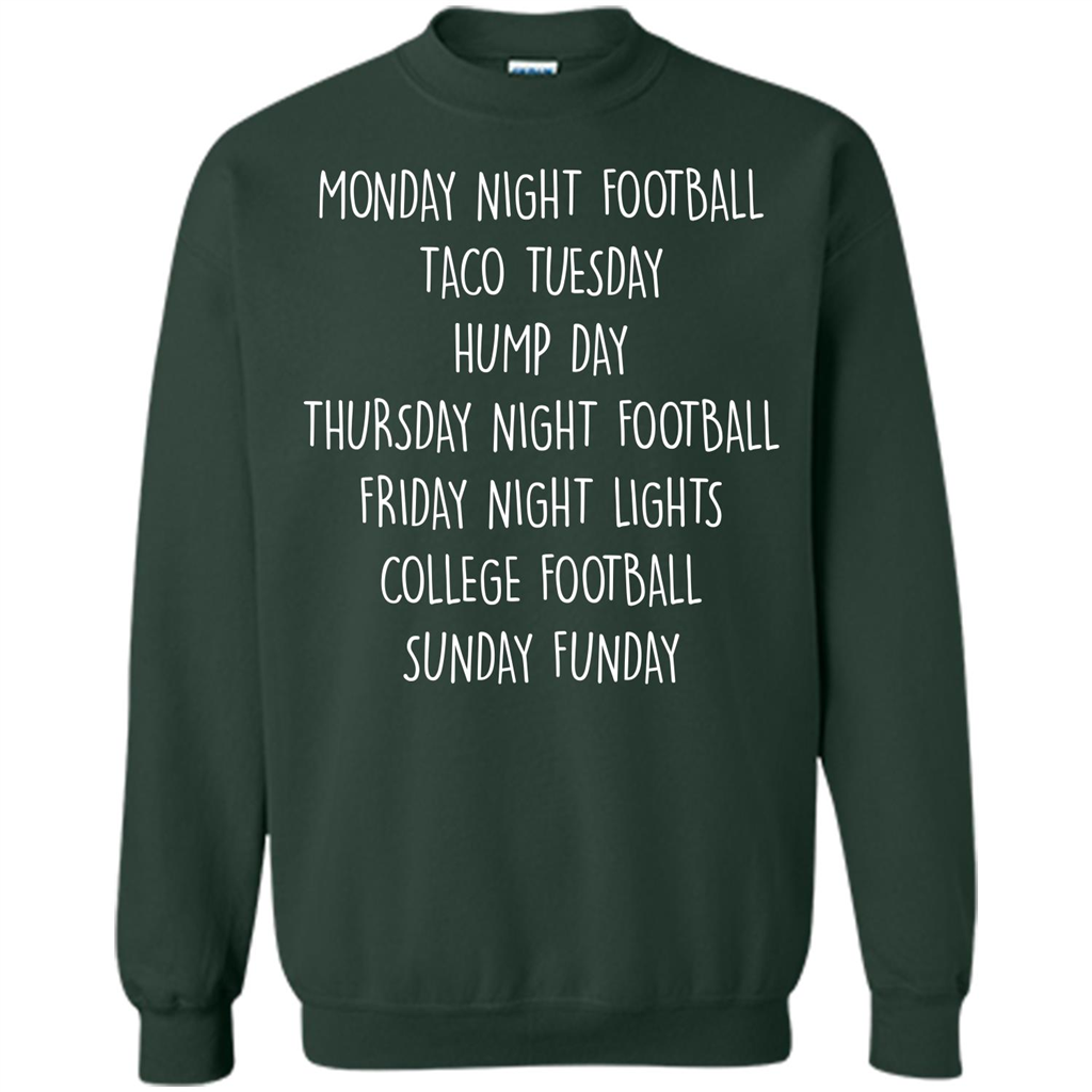 Football T-shirt Monday Night Football Taco Tuesday Forest Green