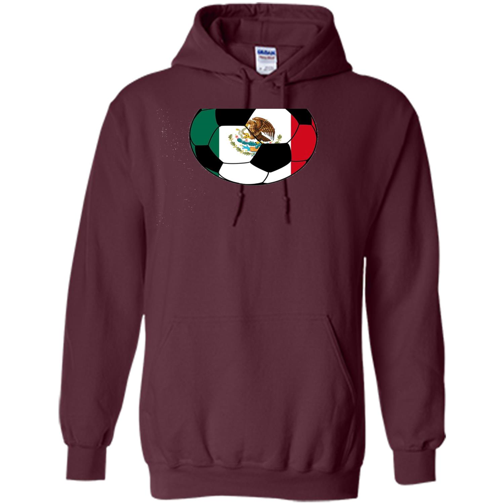 Cool Mexico Soccer T-shirt Maroon