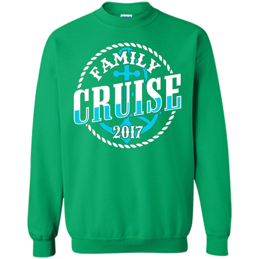 Family Cruise 2017 T-shirt Summer Vacation T-shirt Irish Green