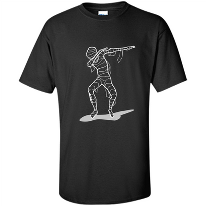 Dab Halloween T-shirt Hip Hop Dabbing Dancer T-shirt Black