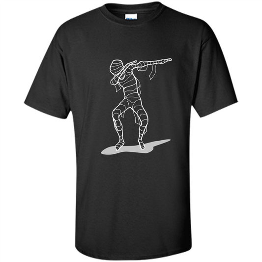 Dab Halloween T-shirt Hip Hop Dabbing Dancer T-shirt Black