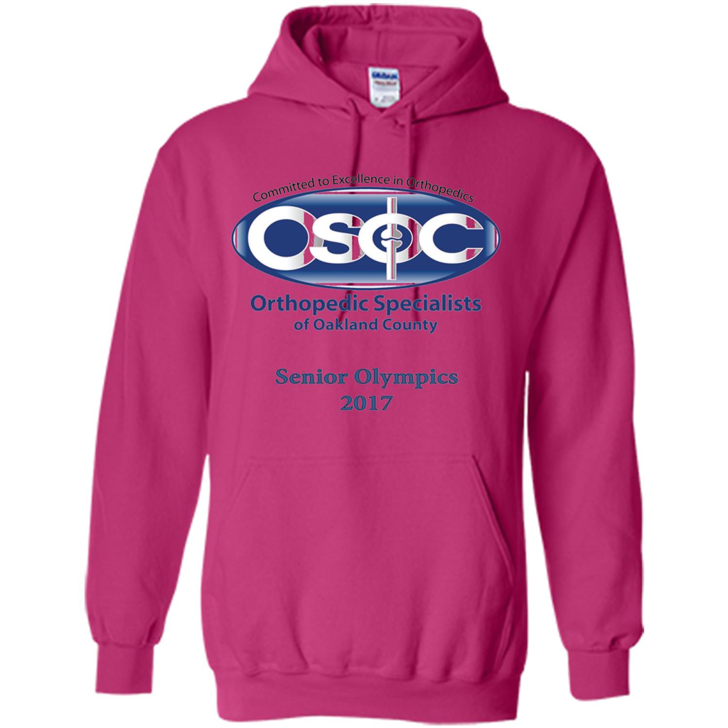 OSOC 9 Senior Olympics 2017 T-shirt Heliconia