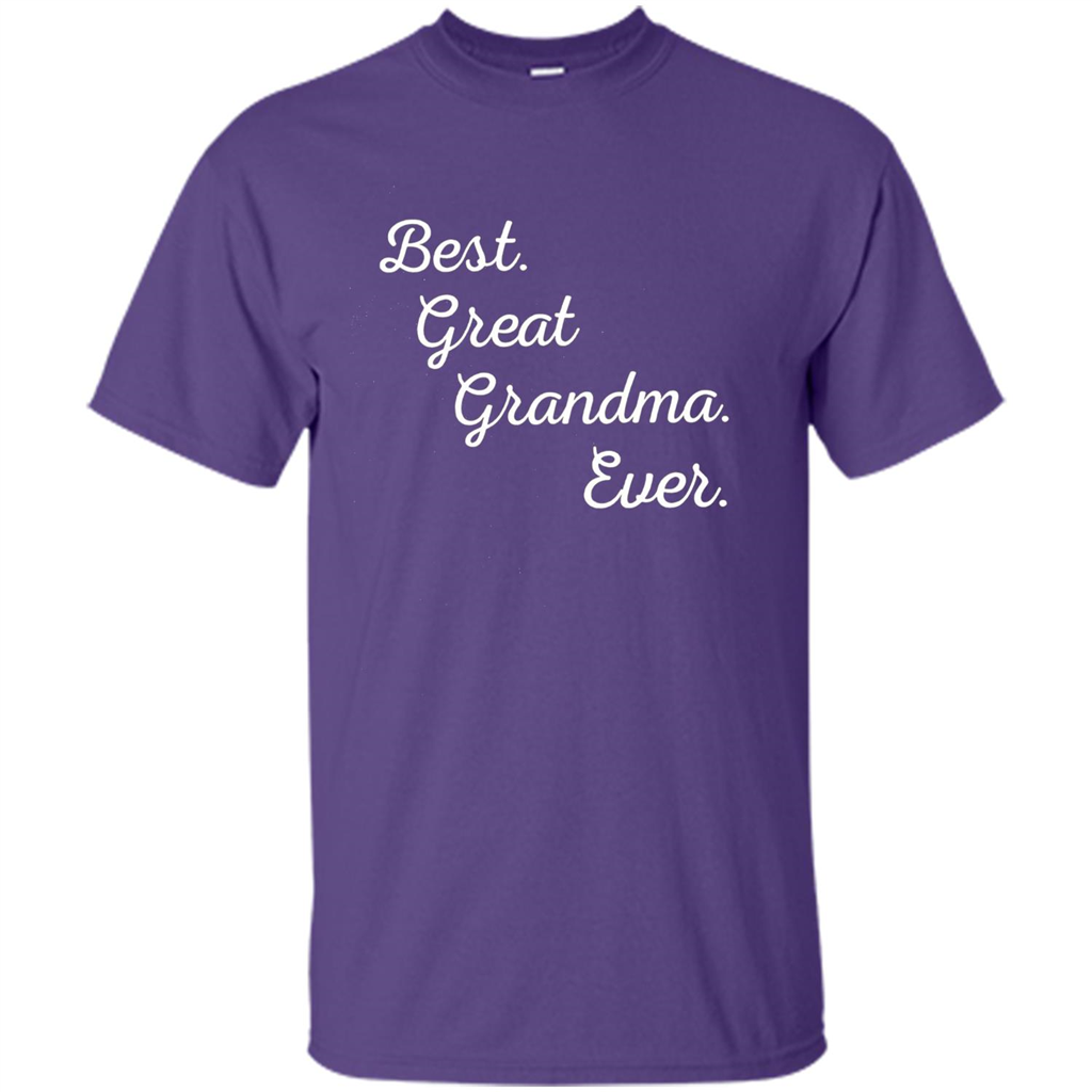 Best Great Grandma Ever T-shirt