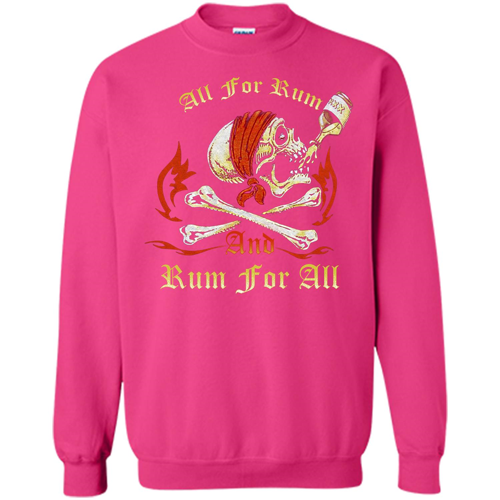 Rum T-shirt All for Rum And Rum For All T-shirt Heliconia