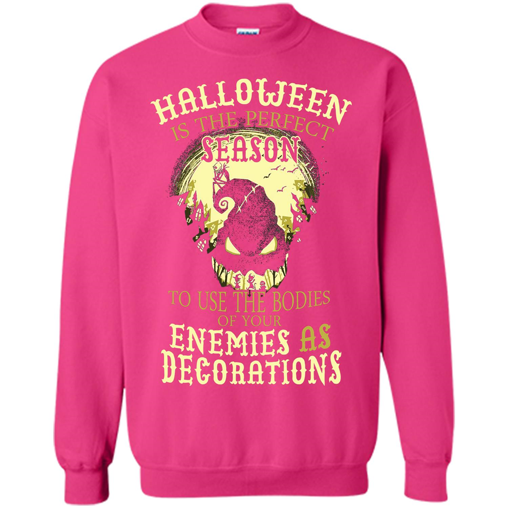 Halloween Is The Perfect Season T-shirt Heliconia