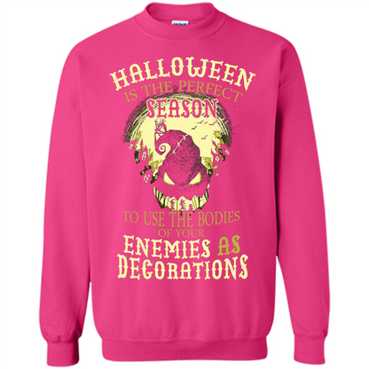 Halloween Is The Perfect Season T-shirt Heliconia