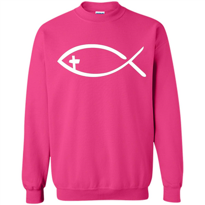Christian T-shirt Jesus fish T-shirt