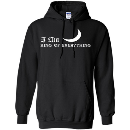 I Am King Of Everything T-shirt Black