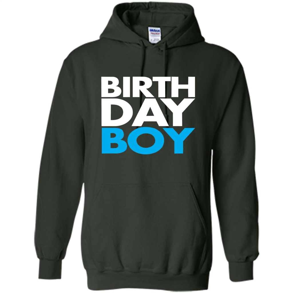 Birth Day Boy T-shirt Forest Green