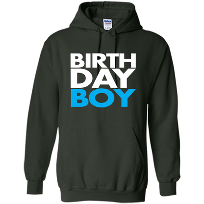 Birth Day Boy T-shirt Forest Green