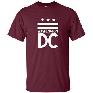 DC Flag T-shirt - Washington DC T-Shirt