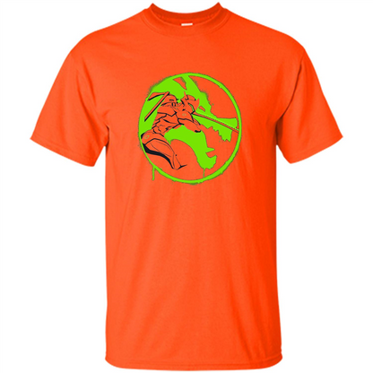 Overwatch Genji Shimada Spray T-shirt Orange