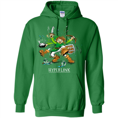 Gamer T-Shirt HyperLink Irish Green