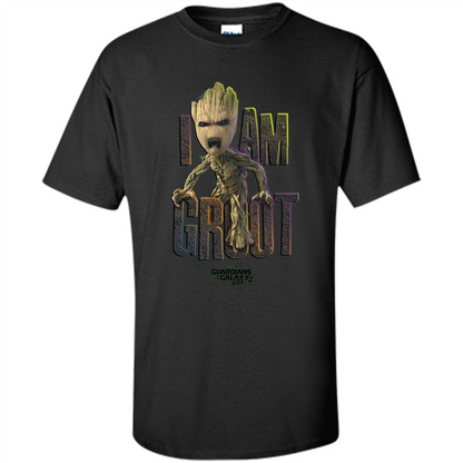I AM GROOT T-Shirt Black